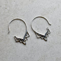 Delicate Hook Hoops - Magpie Jewellery