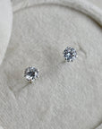 Silver & Cubic Zirconia Stud Earrings - Magpie Jewellery