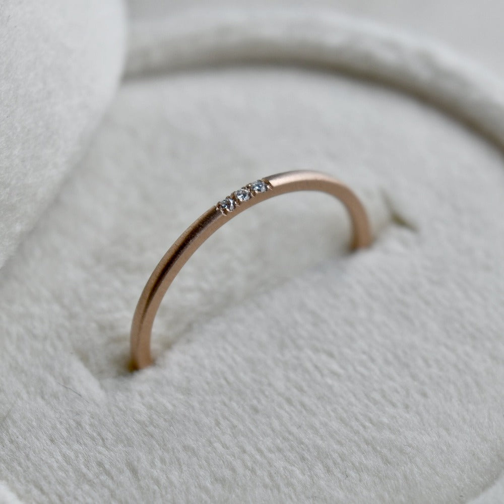 14 Jane Diamond Trio Ring | Magpie Jewellery