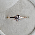 14k Rose Gold Esther Lab-Grown Diamond Solitaire | Magpie Jewellery