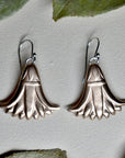 'Egyptian Revival' Bronze Drop Earrings - Magpie Jewellery