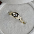 10ky 'Tangles' Gold & Diamond Ring - Magpie Jewellery