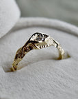 10ky 'Tangles' Gold & Diamond Ring - Magpie Jewellery