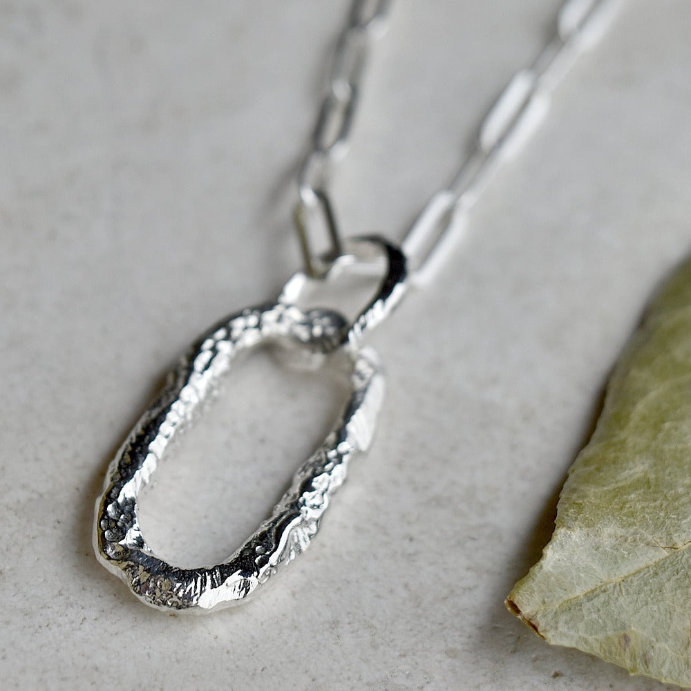 Fragment Link Pendant Necklace - Magpie Jewellery