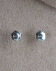 Tiny Screw & Washer Stud Earrings - Magpie Jewellery