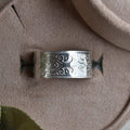 Scroll Patterned Band - Magpie Jewellery