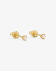 Baby Pearl 6 Prong Studs | Magpie Jewellery