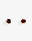 0.2 carat 6 Prong Garnet Studs | Magpie Jewellery