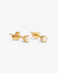 0.2 carat 6 Prong Pearl Studs | Magpie Jewellery