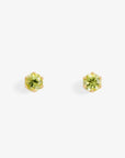 0.2 carat 6 Prong Peridot Studs | Magpie Jewellery