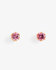 0.2 carat 6 Prong Tourmaline Studs | Magpie Jewellery