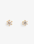 0.2 carat 6 Prong White Diamond Studs | Magpie Jewellery