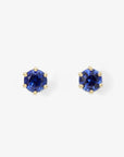 Large 6 Prong Sapphire Studs | Magpie Jewellery