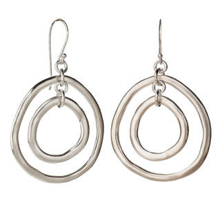 Double Circle Earrings | Magpie Jewellery