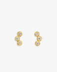 White Diamond Orion Studs | Magpie Jewellery