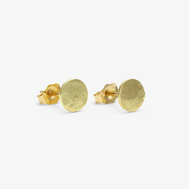 18k Yellow Gold Dot Studs | Magpie Jewellery