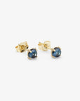 14K Gemstone Wisp Studs - Magpie Jewellery