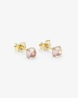 14K Gemstone Wisp Studs - Magpie Jewellery