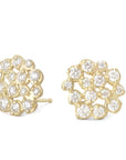 Medium Festival Diamond Stud Earrings - Magpie Jewellery