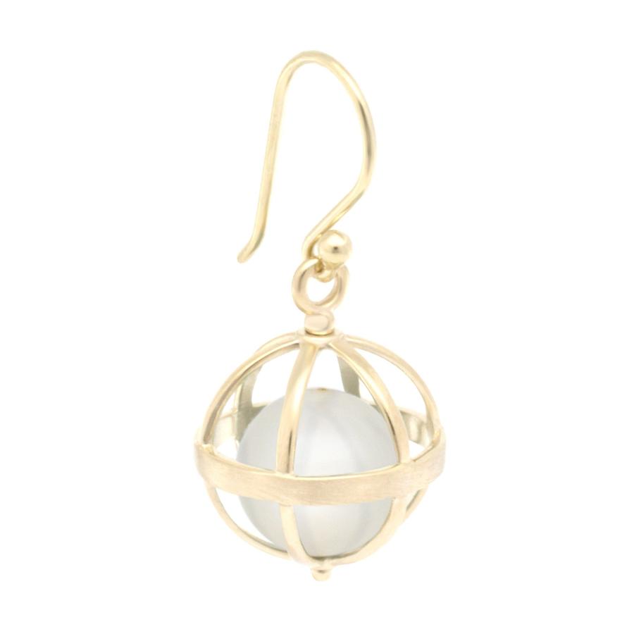 Medium Cage Earring Moon | Magpie Jewellery
