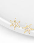 Diamond Pave Star Earrings | Magpie Jewellery