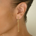 4 Star Dangle Earrings - Magpie Jewellery