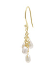 Luna Cascading Pearl Earrings - Magpie Jewellery