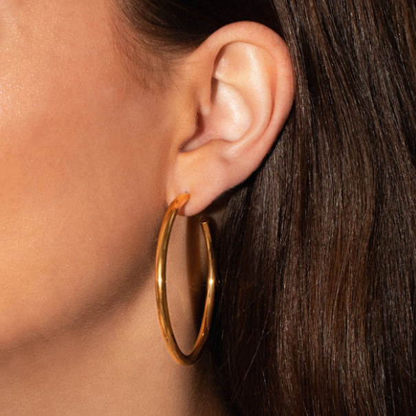 Essential Hoops Gold - Magpie Jewellery