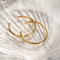 Essential Hoops Gold - Magpie Jewellery