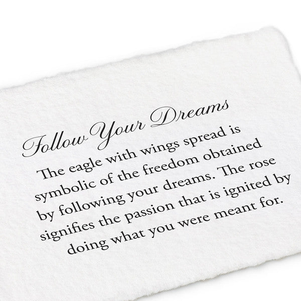 Follow Your Dreams 14k Gold Talisman | Magpie Jewellery