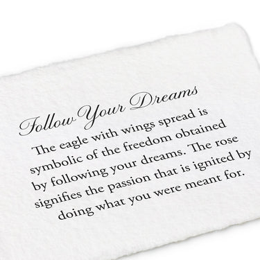 Follow Your Dreams 14k Gold Talisman | Magpie Jewellery