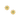 A pair of cheerful daisies casted in 14-karat solid gold with a precious Emerald in the center