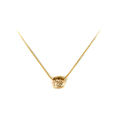 Golden Bead Necklace - Magpie Jewellery