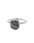 Heart of the Wolf Mini Talisman Ring - Magpie Jewellery