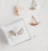 "Eucalyptus" Mini Studs - Yellow Gold-Fill