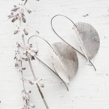 "Eucalyptus" Large Earrings - Magpie Jewellery