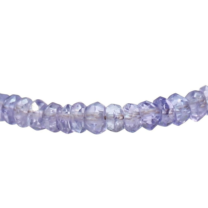 Silver Twist Stacking Bracelet | Magpie Jewellery | Tanzanite