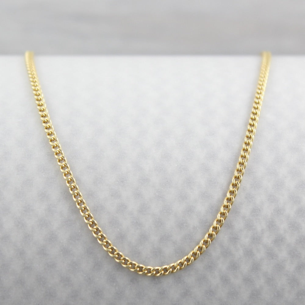 Curb Chain | Magpie Jewellery | Yellow Gold