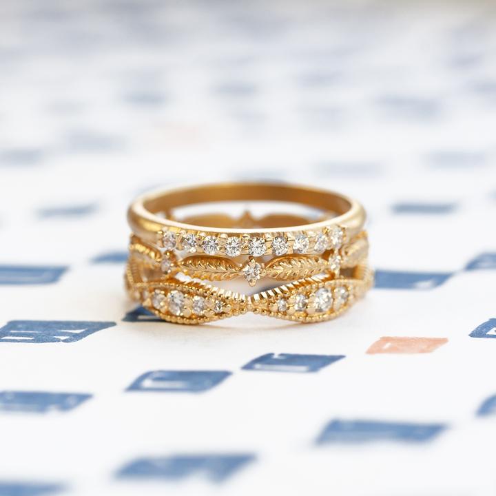 Evergreen Eternity Band - Magpie Jewellery