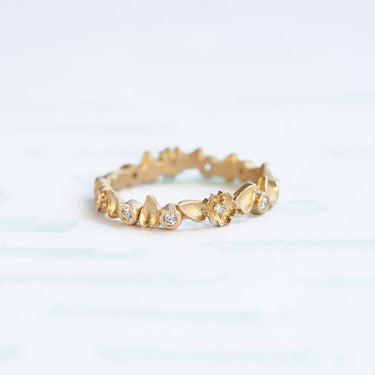 Buttercup Eternity Band - Magpie Jewellery