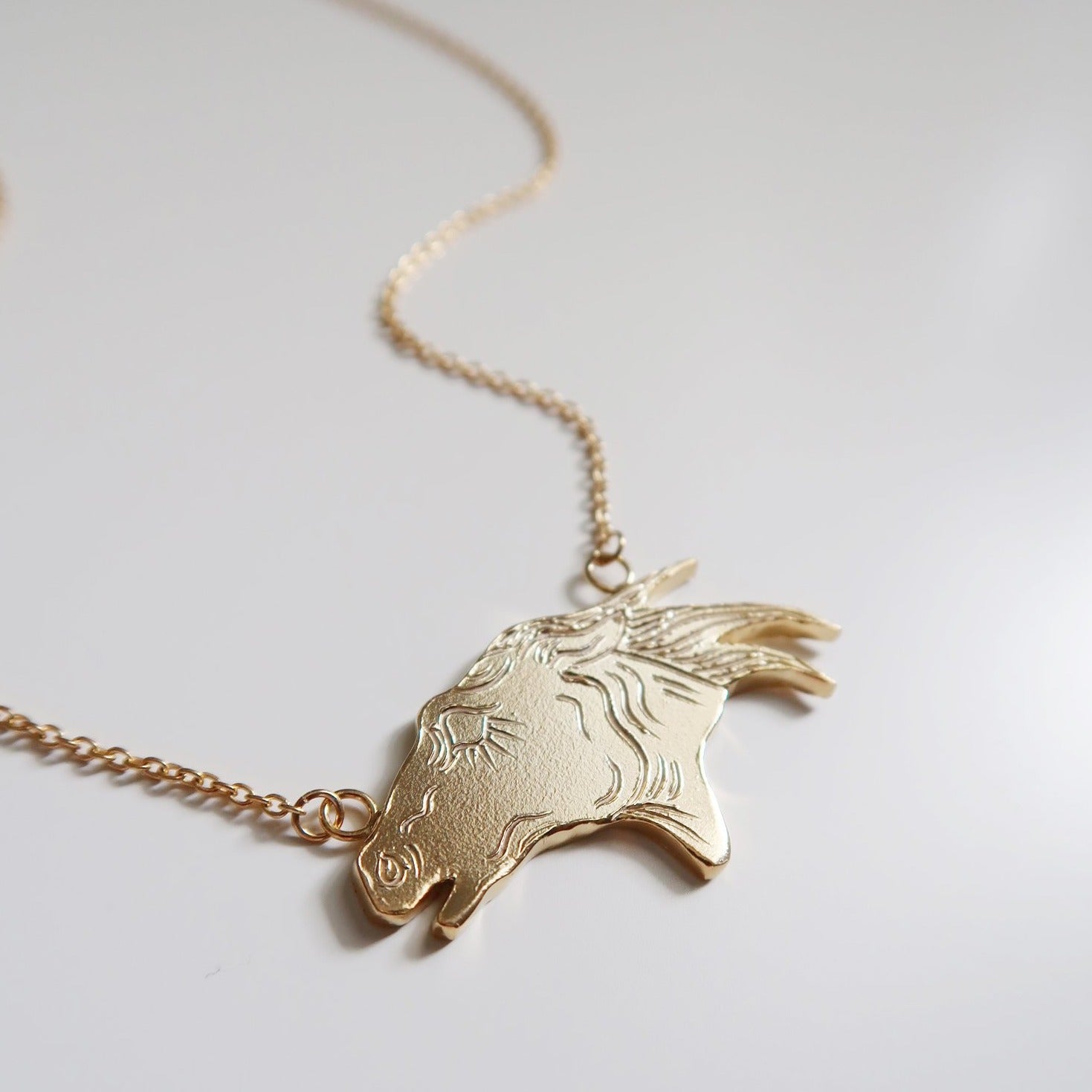 Horse Head Necklace - Magpie Jewellery