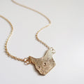Cat Head Necklace - Magpie Jewellery