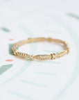 Evergreen Slender Eternity Band - Magpie Jewellery