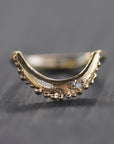 Reef Moon Diamond Ring - Magpie Jewellery