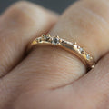 West Coast Rain Wedding Band - Magpie Jewellery