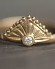 Celestial Peak Ring - Magpie Jewellery