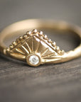Celestial Peak Ring - Magpie Jewellery