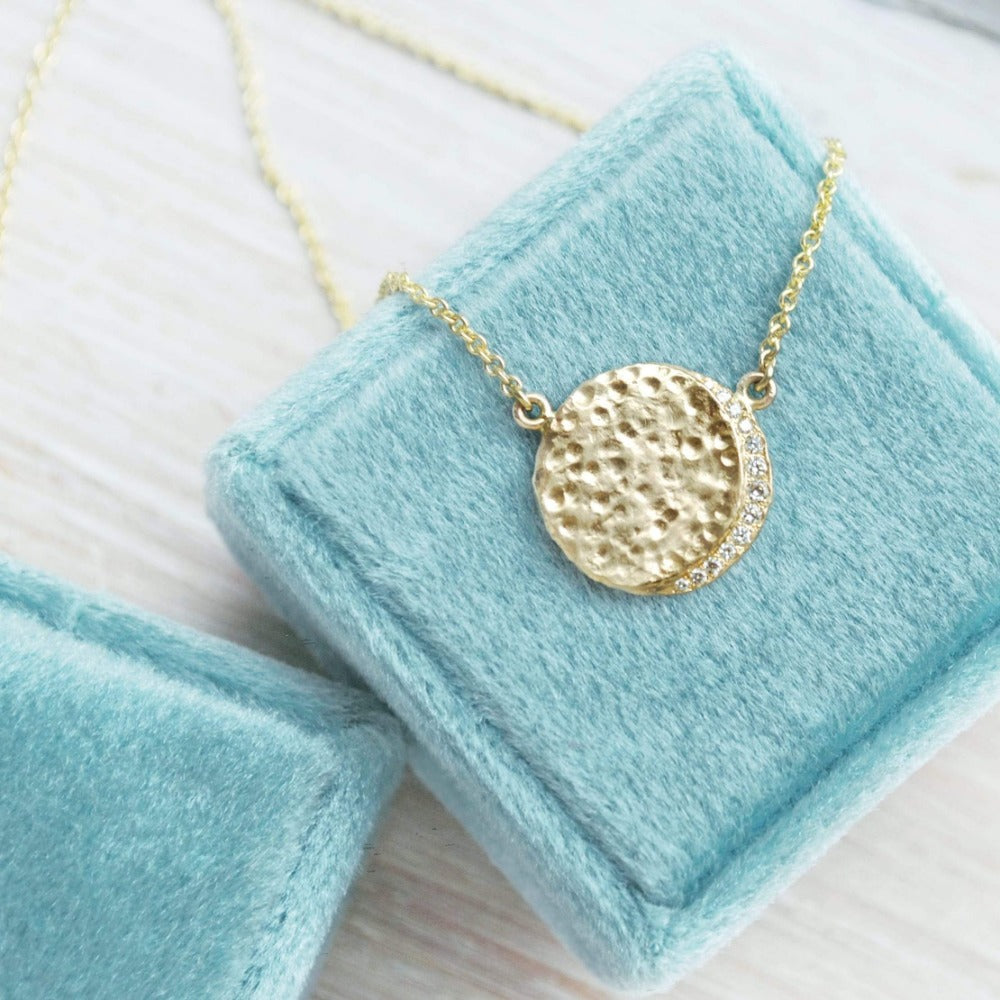 Sun &amp; Moon Necklace - Magpie Jewellery