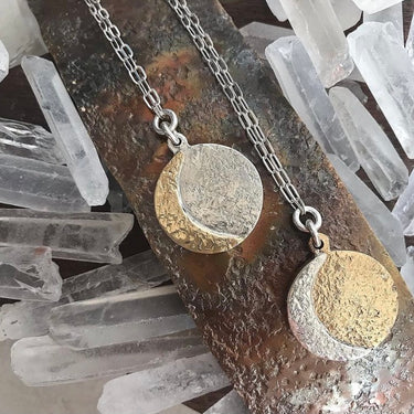 Moon Coin Necklace - Magpie Jewellery