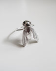 Sculptural Bee Ring - Magpie Jewellery